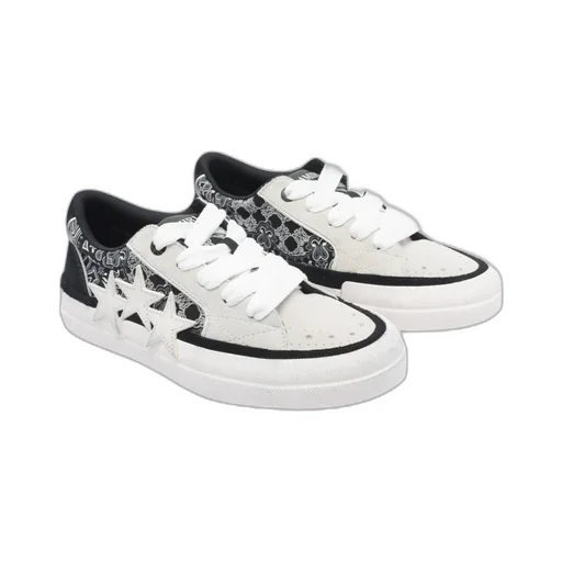 Round Toe Low-Top Casual Shoes