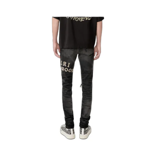 Distressed-Effect Skinny Jeans
