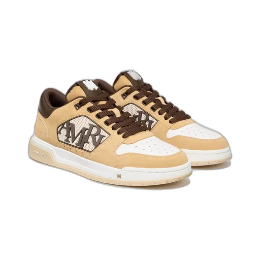 Logo-Patch Leather Sneakers