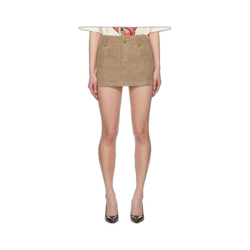 Ma Quad Suede Skirt