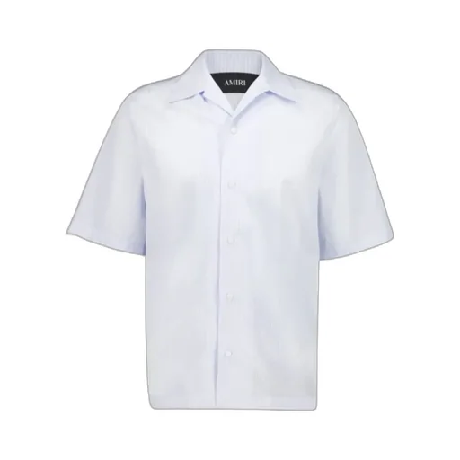 Starburst Striped Camp-Collar Shirt