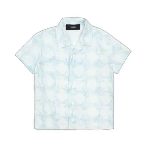Short-Sleeve Patterned Shirt