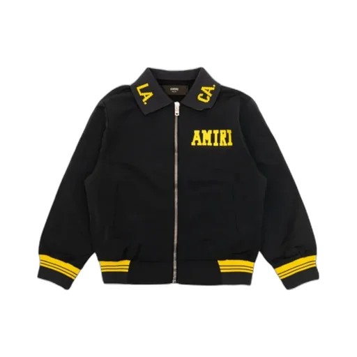 Tiger-Embroidered Zip-Up Jacket