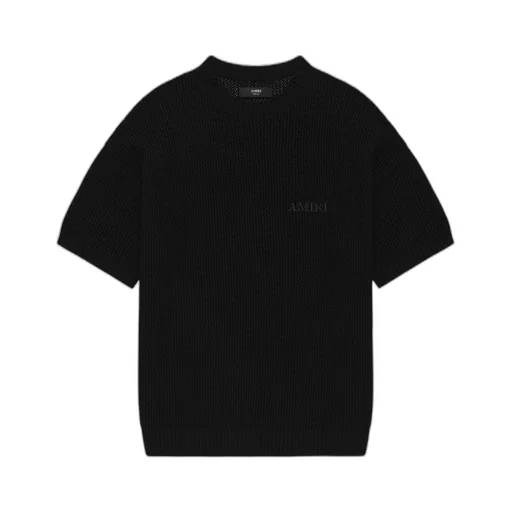 Woven Mesh T-Shirt