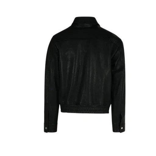 Long Sleeve Leather Jacket