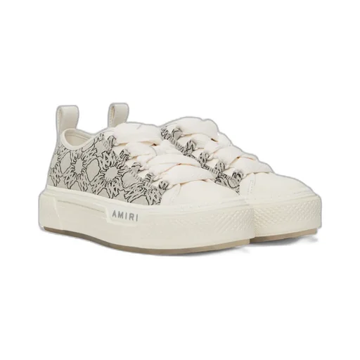 Ma Quad Jacquard Court Low Sneakers