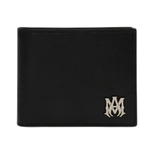 Logo-Plaque Leather Wallet