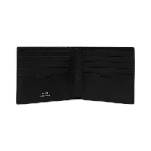 Logo-Plaque Leather Wallet