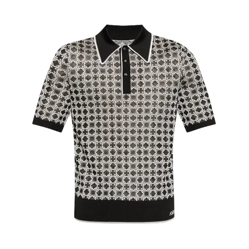 Pattern Polo Shirt