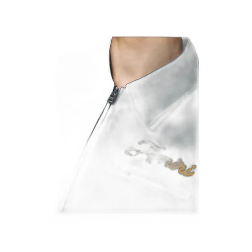 Logo Embroidered Zipped Jacket