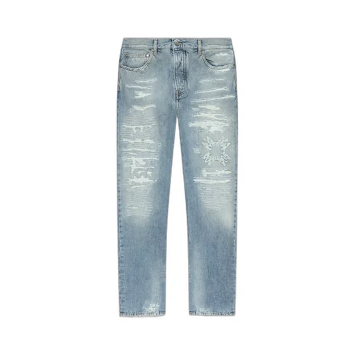 Distressed-Effect Jeans