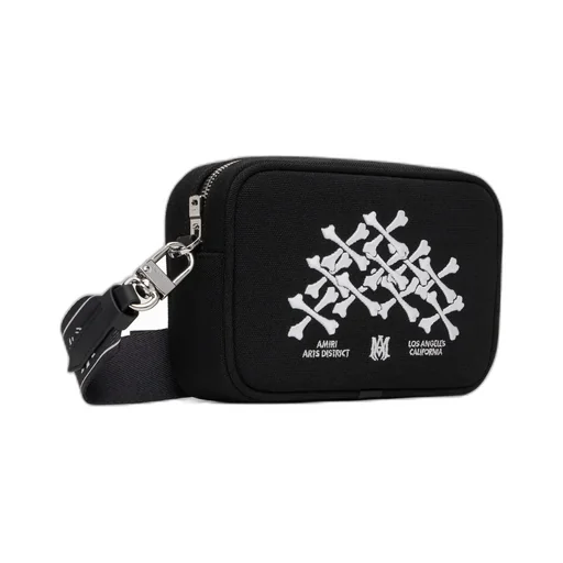 Black Bones Stacked Camera Case Bag
