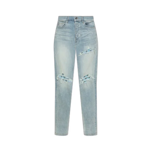 Embroidered Skinny Jeans
