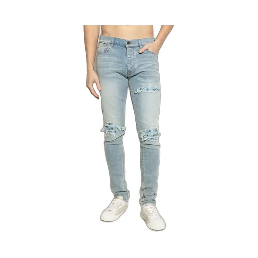 Embroidered Skinny Jeans