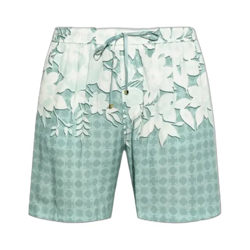 Floral-Print Shorts