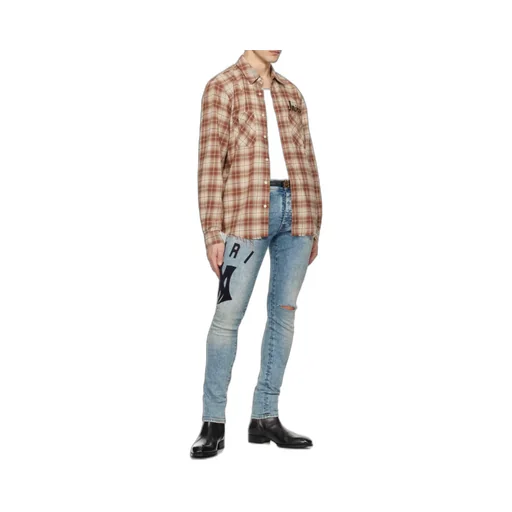 Logo-Appliqué Skinny Jeans