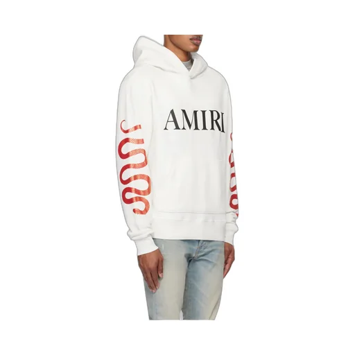 Snake-Print Hoodie