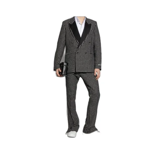 Bouclé Flared Trousers