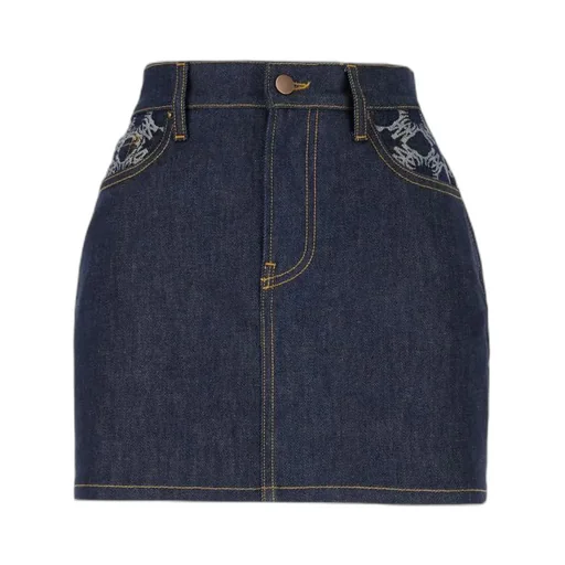Denim Mini Skirt