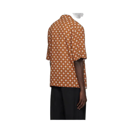 Short-Sleeved Lettered Shirt