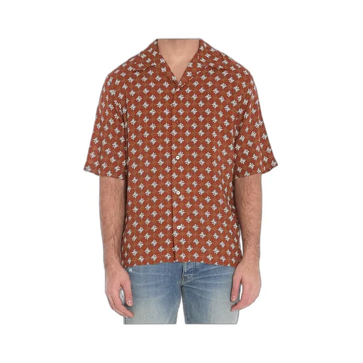 Short-Sleeved Lettered Shirt