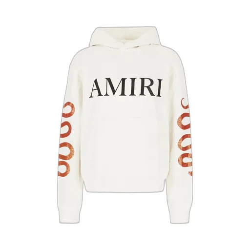 Snake-Print Hoodie