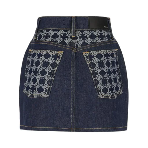 Denim Mini Skirt