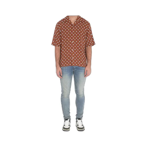 Short-Sleeved Lettered Shirt