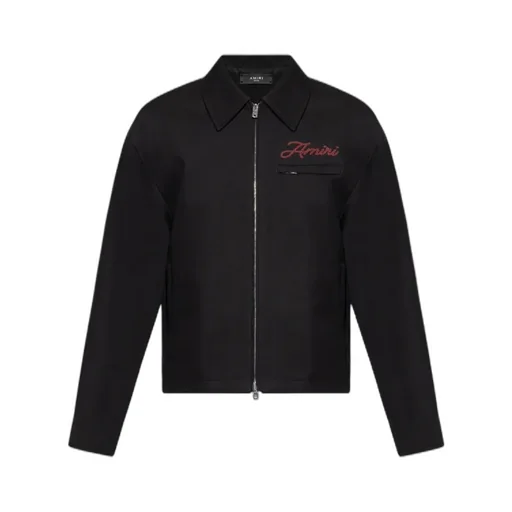 Logo-Embroidered Jacket