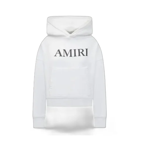 Logo Printed Long Sleeved Hoodie
