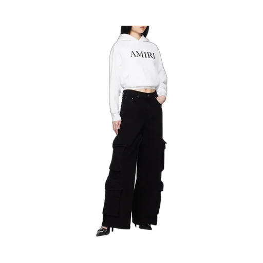 Logo Printed Long Sleeved Hoodie
