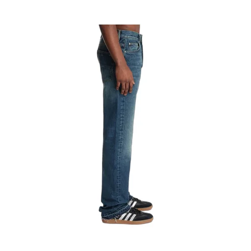 High Waist Straight Leg Jeans