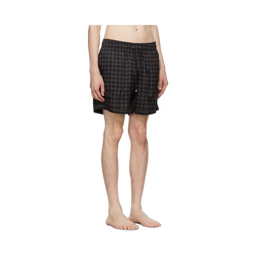 Wide-Leg Swimming Trunks