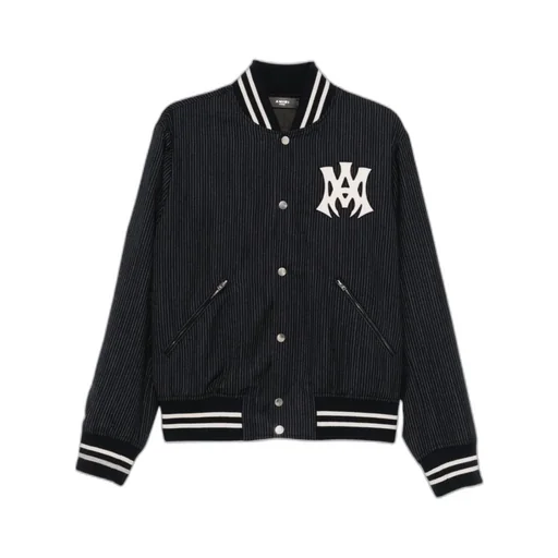 Hollywood Striped Bomber Jacket