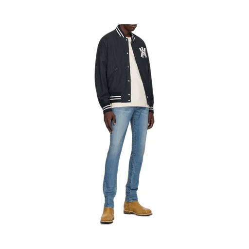Hollywood Striped Bomber Jacket