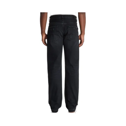 High Waist Straight Leg Jeans