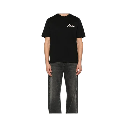Logo-Flocked T-Shirt