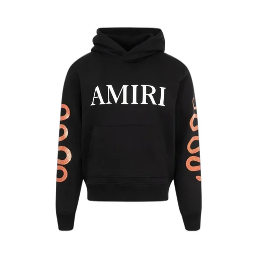 Snake-Print Hoodie