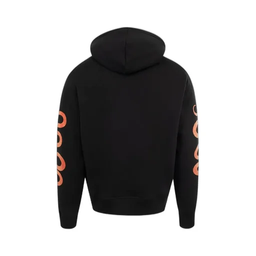 Snake-Print Hoodie