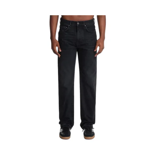 High Waist Straight Leg Jeans