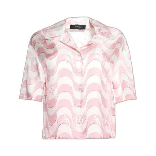 Staggered Button-Down Shirt