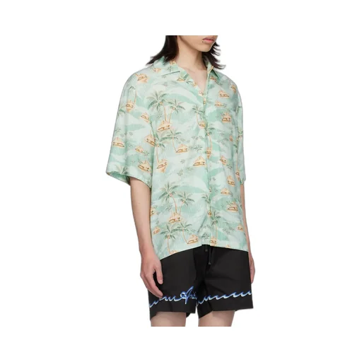 Printed Short-Sleeved Shirt