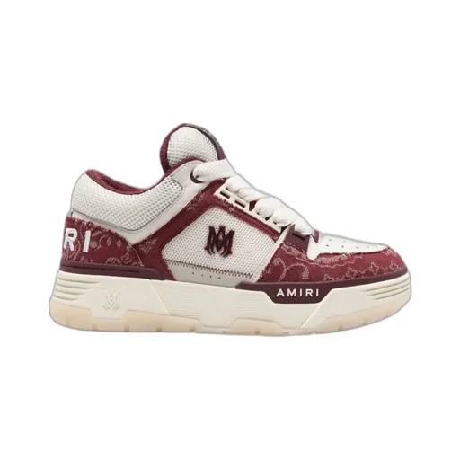 Bandana Lace-Up Sneakers