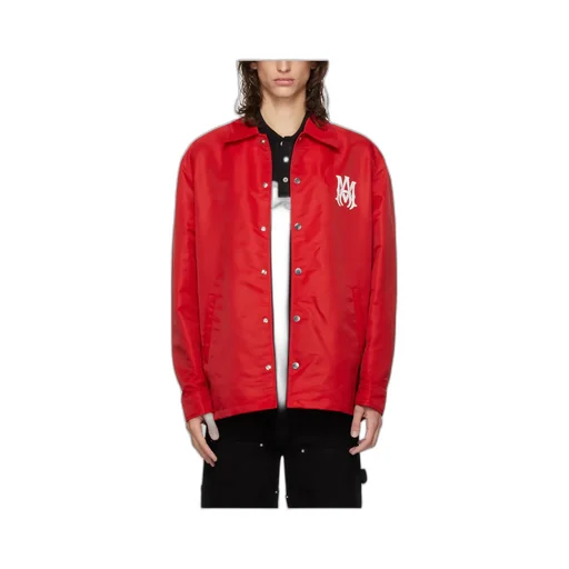 Logo Lapel Casual Jacket