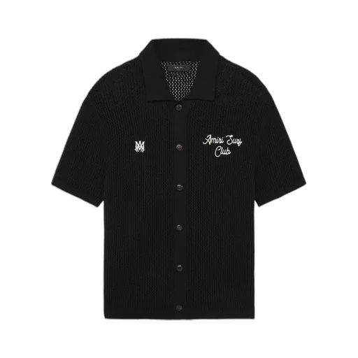 Surf Club Crochet Polo