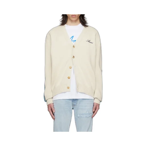 Bones Ribbed-Knit Cardigan