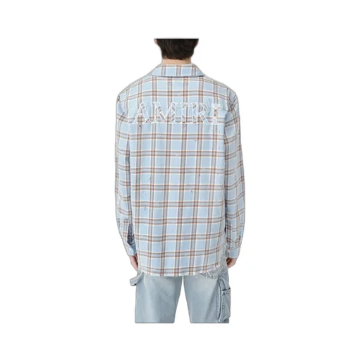 Shotgun Flannel Frayed Hem Shirt