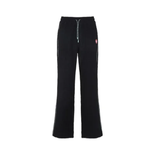 Logo Embroidered Flared Pants