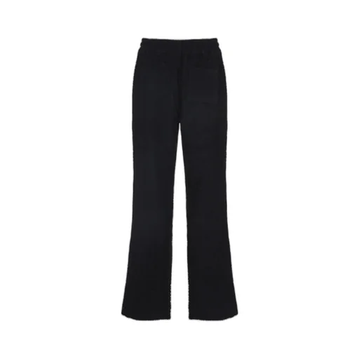 Logo Embroidered Flared Pants