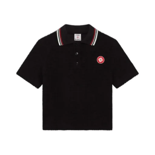 Monogram Jacquard Towelling Polo Shirt